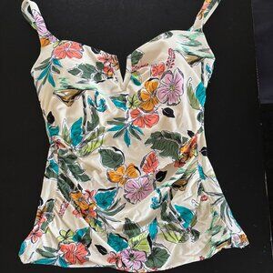 NWT Soma Swim Suit Tankini Top size Small